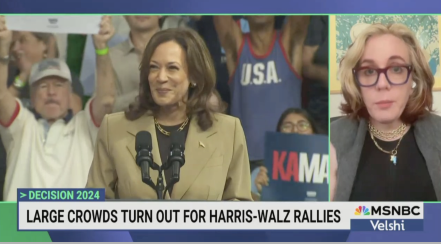 MSNBC’s Molly Jong-Fast Praises ‘Gifted’ Harris As An ‘Obama-Level Orator’